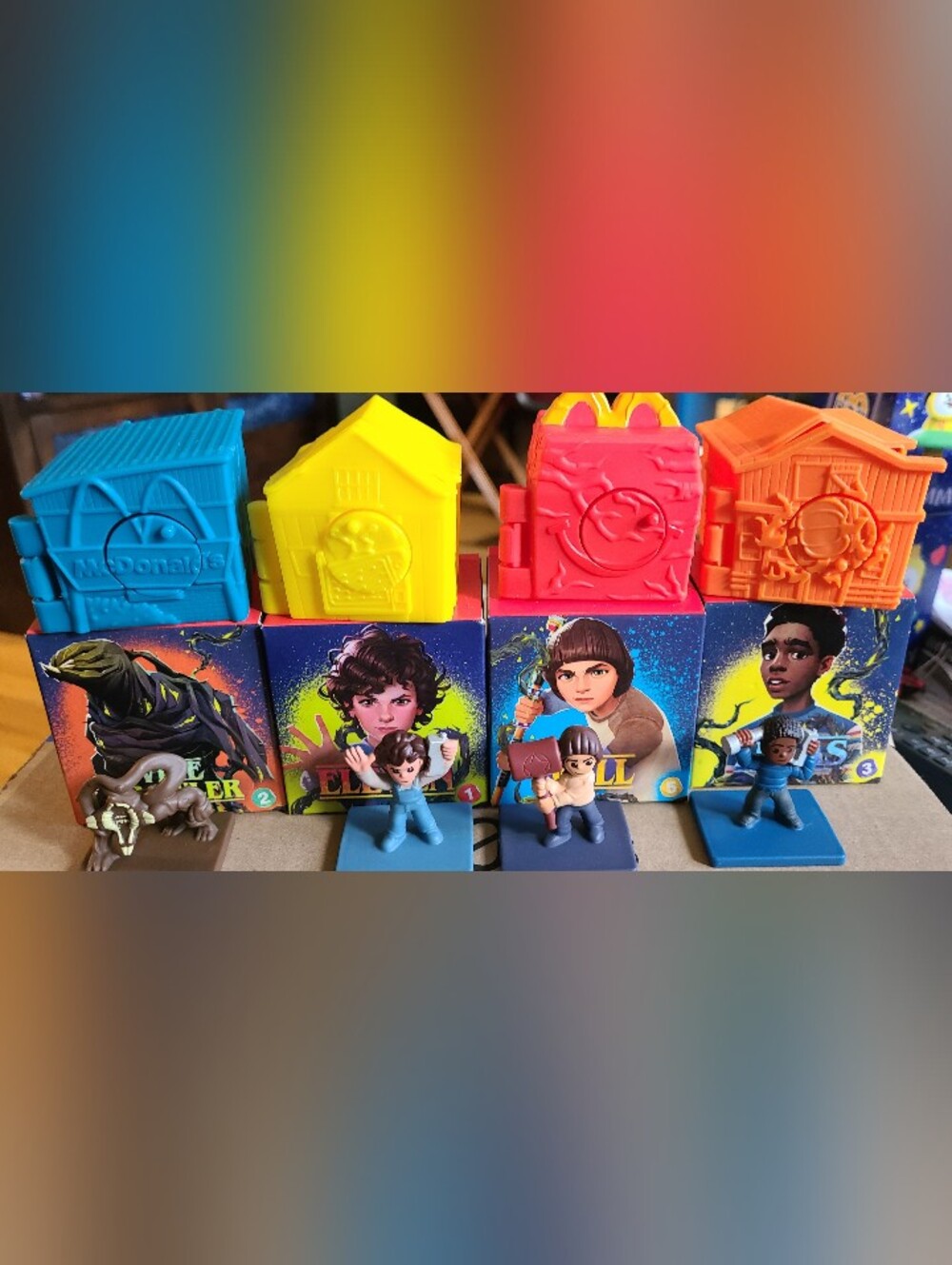 2026 McDONALD'S Stranger Things Tales  Collectible HAPPY MEAL TOYS